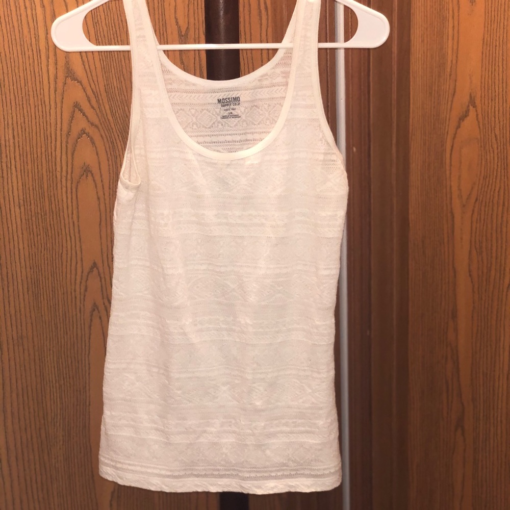 Missimo White Tank Top
